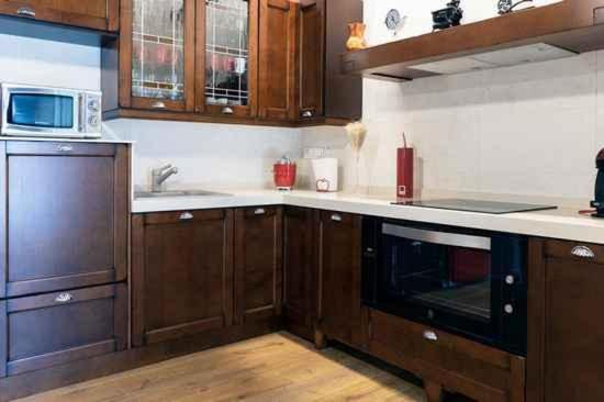 Una cocina o zona de cocina en Mercedes Etxea