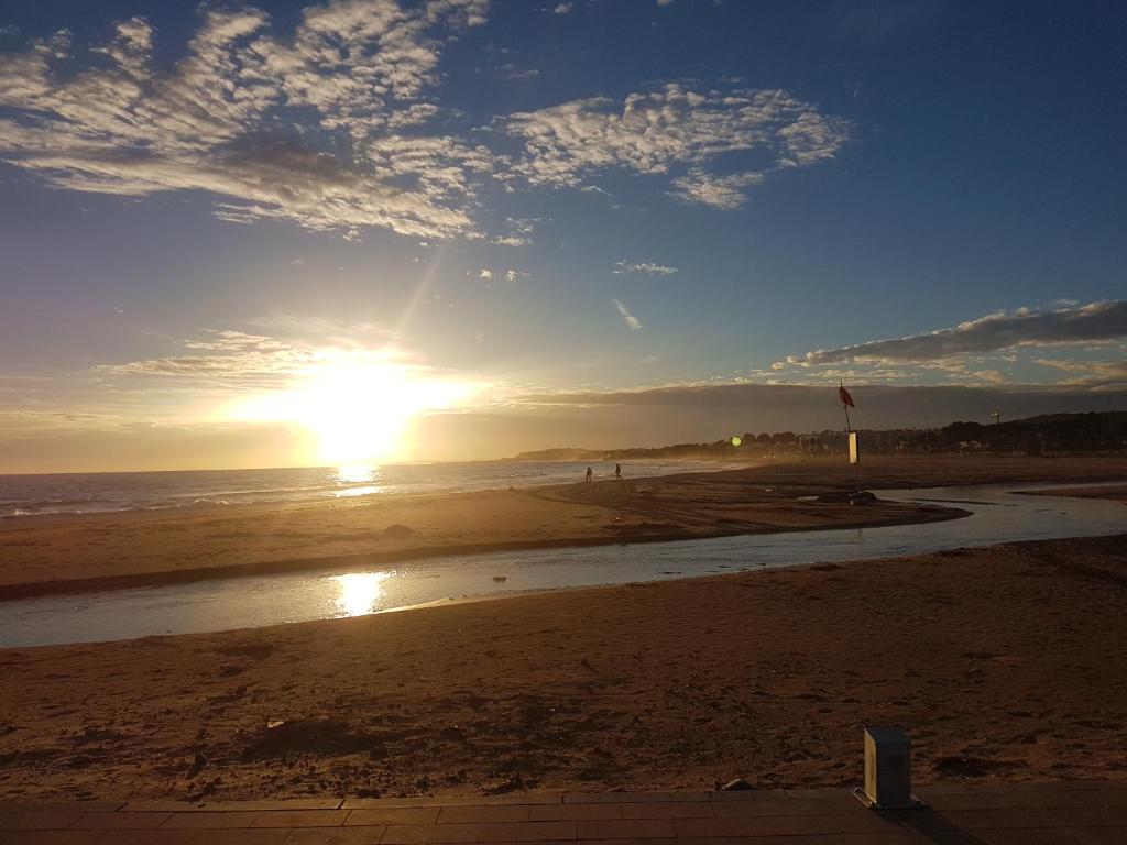 Playa en o cerca de de la villa