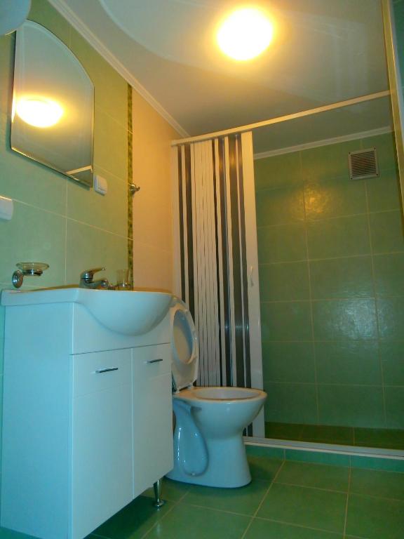 Uma casa de banho em Apartments Pejanović