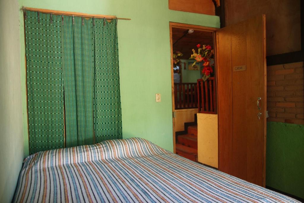 Cama o camas de una habitación en Posada Maná