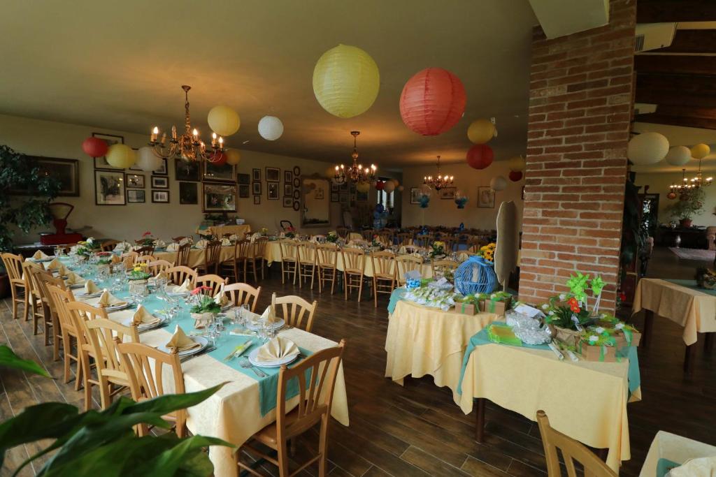 Restaurace v ubytování Agriturismo La Ca 'd Majin
