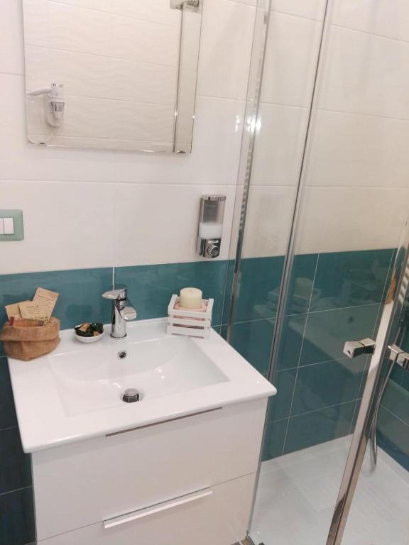 Koupelna v ubytování B&B SOFIA