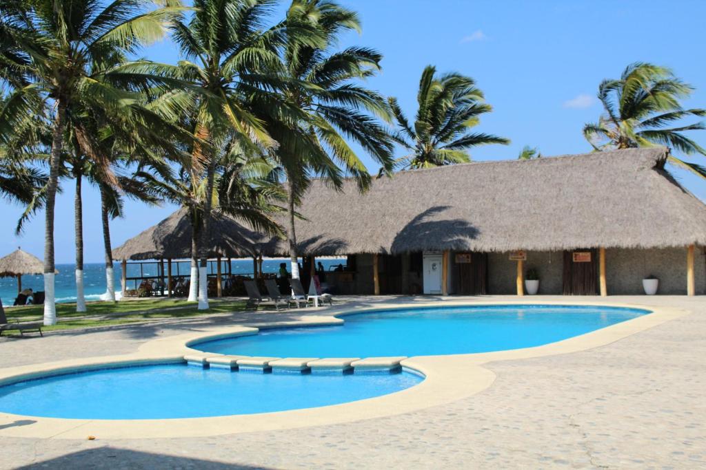 Bazén v ubytování Hotel Mayto nebo v jeho okolí