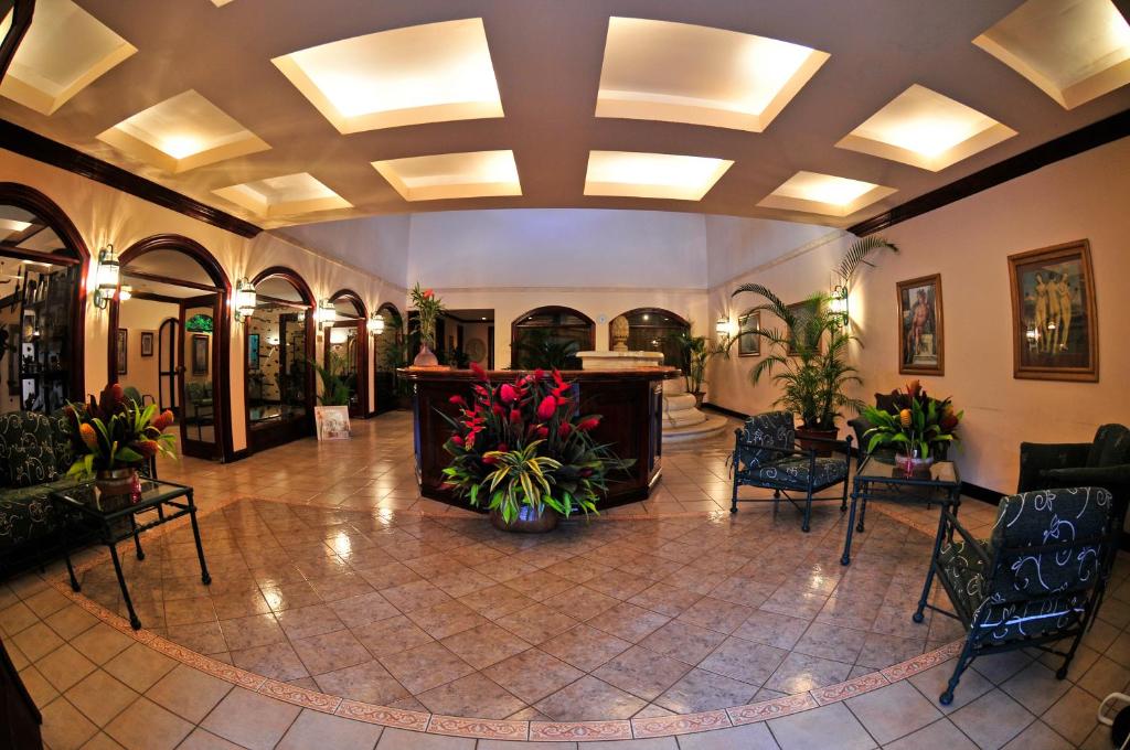Posezení v ubytování El Tucano Resort & Thermal Spa