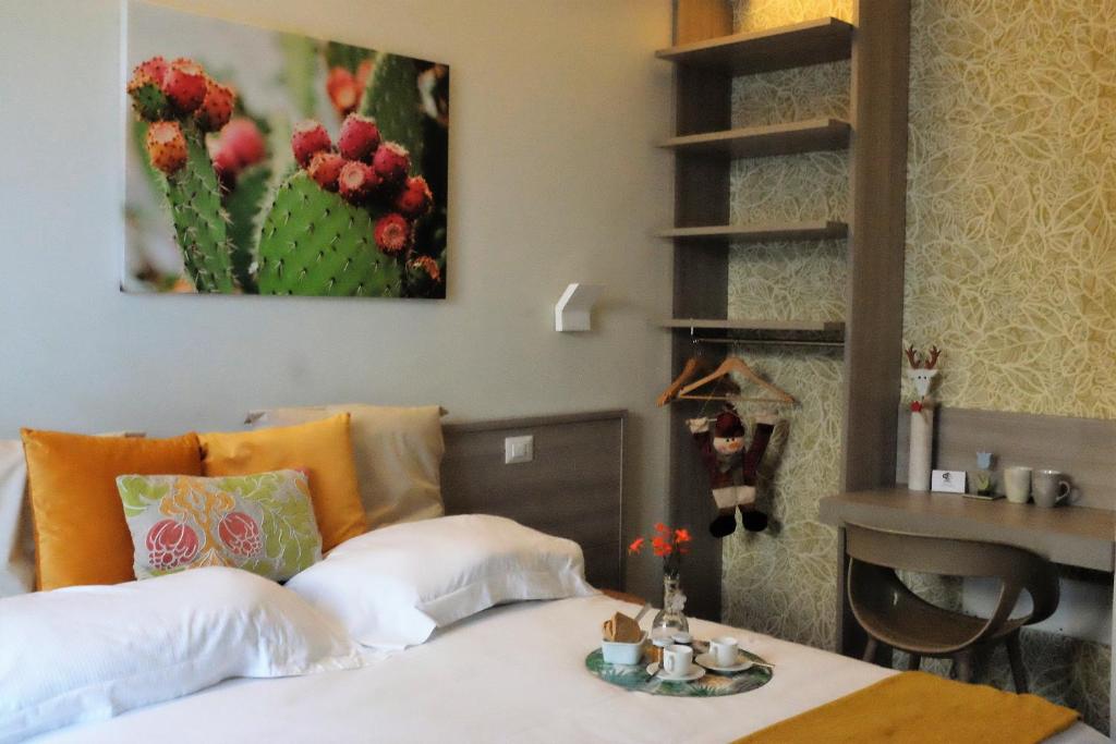 Postel nebo postele na pokoji v ubytování Casa Borgo Regina B&B - Bari Puglia Apartments