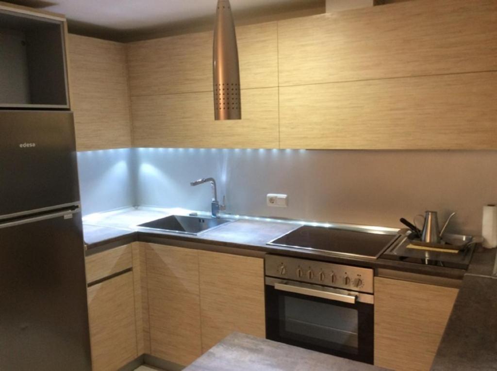 Kuchyňa alebo kuchynka v ubytovaní Apartamento Oteiza