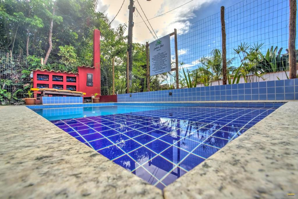 Bazén v ubytování i9 Embaú Flats & Suites nebo v jeho okolí