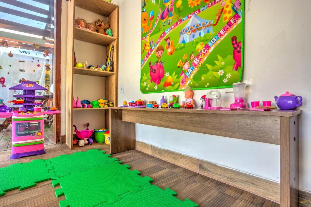 Dětský klub v ubytování i9 Embaú Flats & Suites