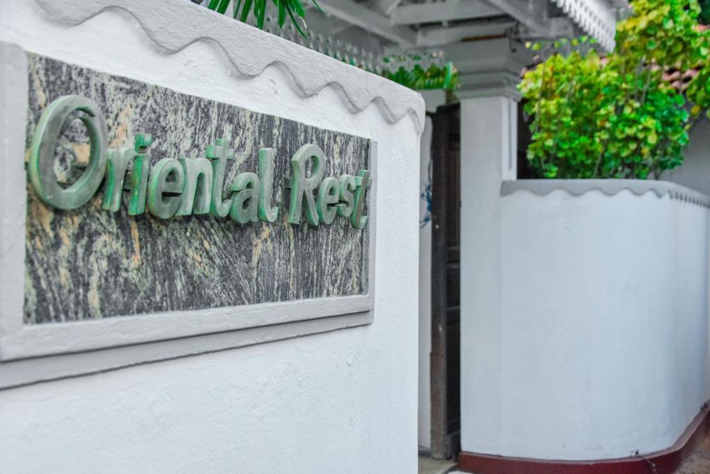 Certifikát, hodnocení, plakát nebo jiný dokument vystavený v ubytování Oriental Rest