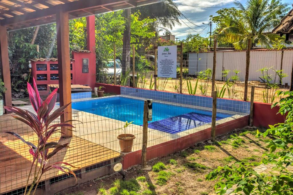 Bazén v ubytování i9 Embaú Flats & Suites nebo v jeho okolí