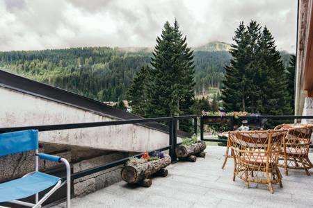 Widok na góry z tego apartamentu