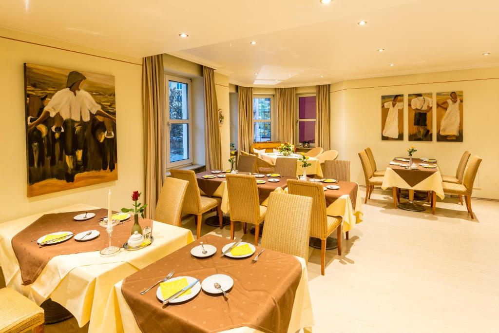 Posezení v ubytování CityHotel Kempten