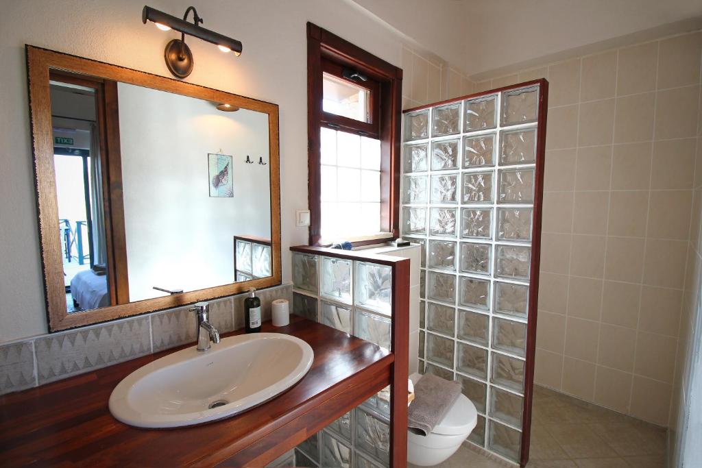 Koupelna v ubytování Kekik Otel Selimiye