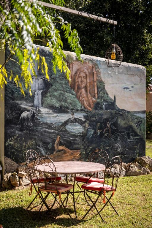 Vonkajšia záhrada v ubytovaní Paraiso Perdido