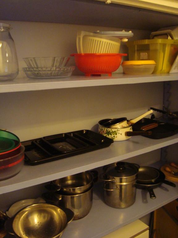 A kitchen or kitchenette at La Casa Dei Gerani