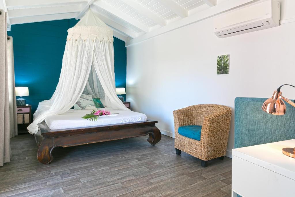 Koho SXM - ex Hevea Hotelにあるベッド