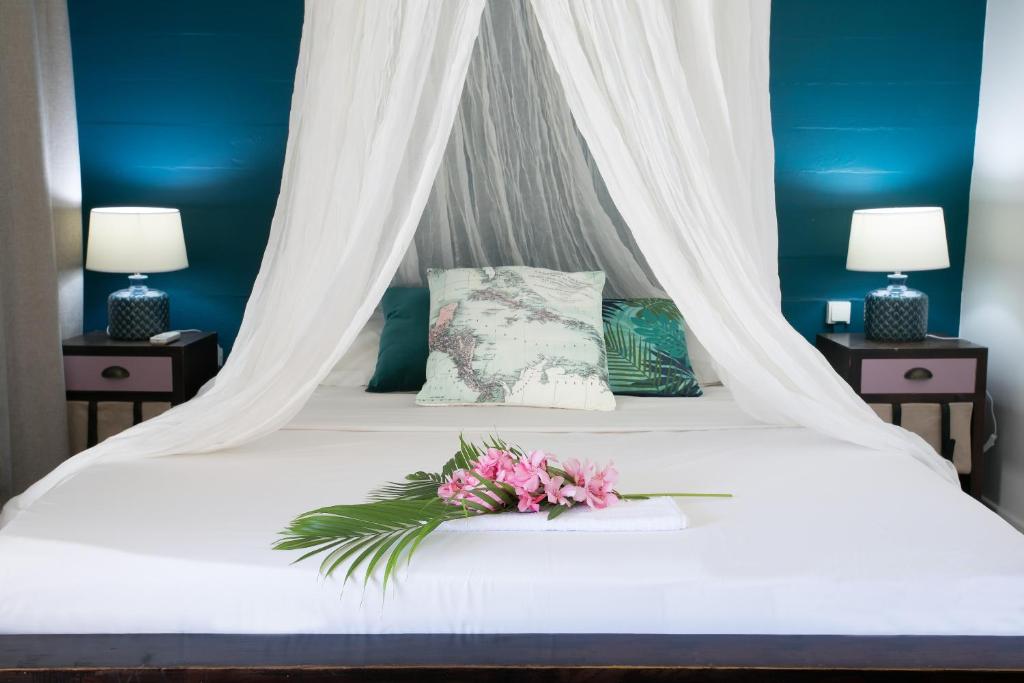Koho SXM - ex Hevea Hotelにあるベッド