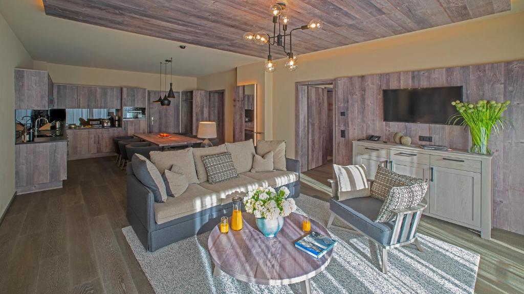 Kuchyňa alebo kuchynka v ubytovaní Mountain Spa Residences