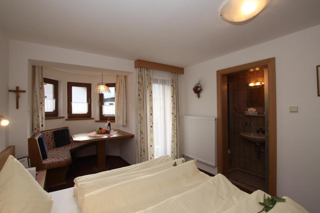 Posezení v ubytování Haus Rosi