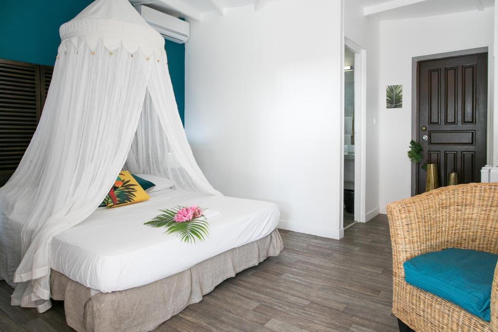 Koho SXM - ex Hevea Hotelにあるベッド