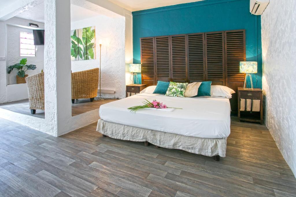 Koho SXM - ex Hevea Hotelにあるベッド