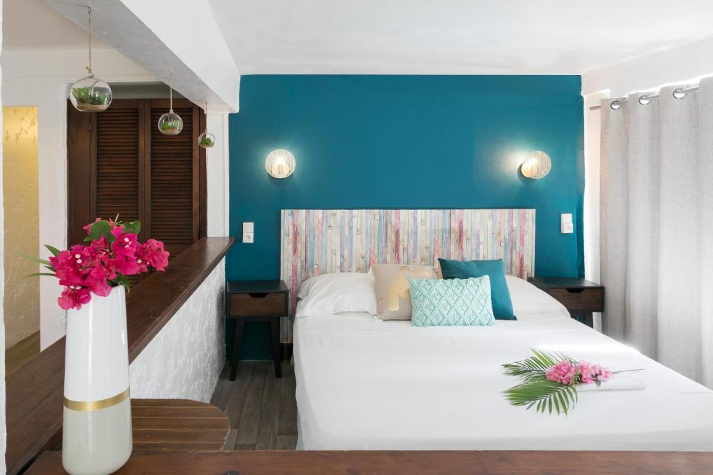 Koho SXM - ex Hevea Hotelにあるベッド