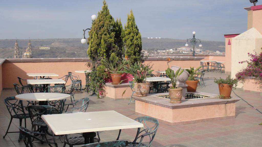 Balkón nebo terasa v ubytování Hotel Quinta Cesar