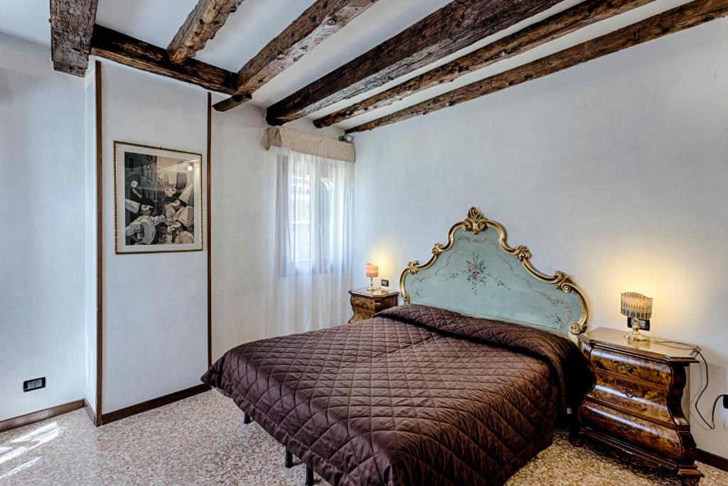Postel nebo postele na pokoji v ubytování Hotel Guerrato