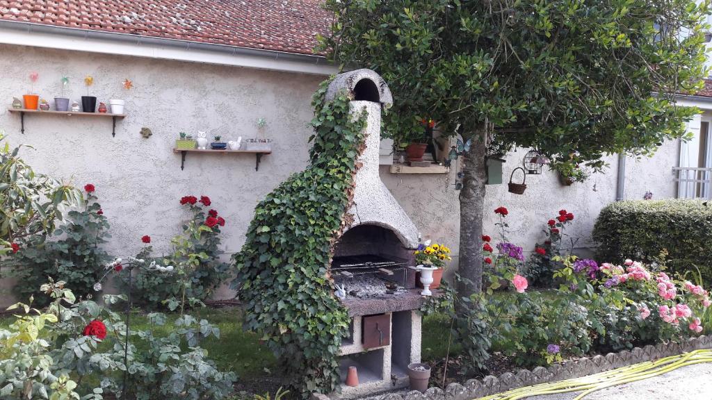 Zahrada ubytování Le Logis du Vendangeur
