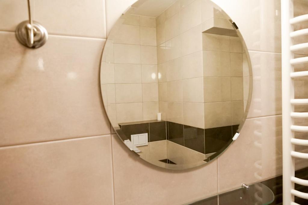 Kúpeľňa v ubytovaní Apartament Jedynka