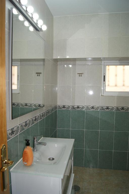 Kúpeľňa v ubytovaní Casa Fuente Arriba