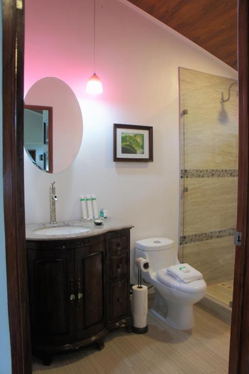 Koupelna v ubytování Casa Donna Rosa B&B