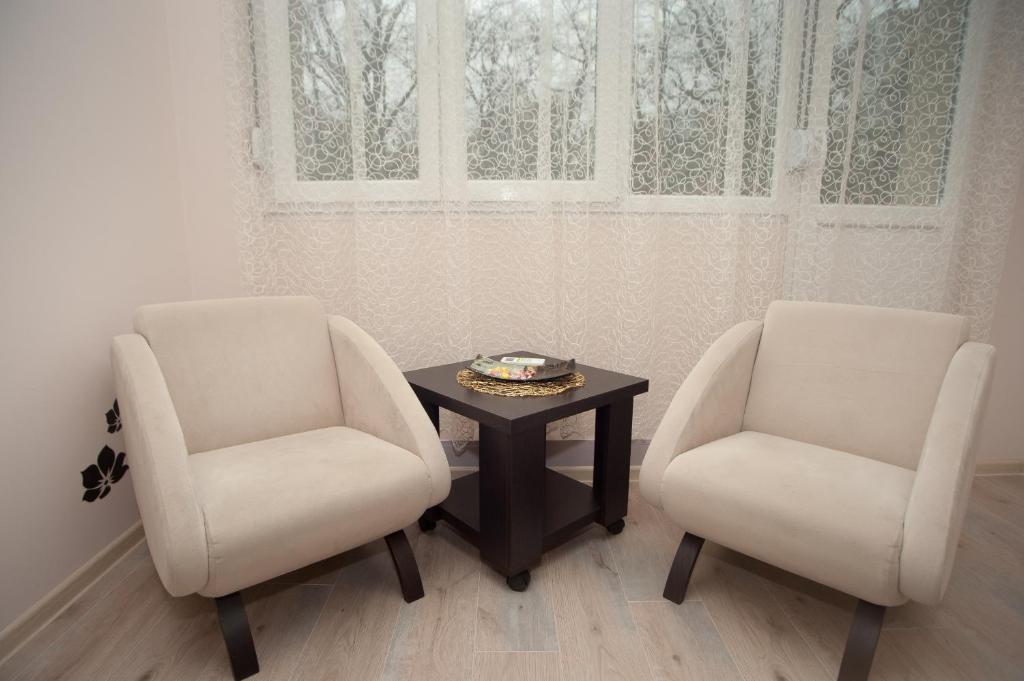 Posezení v ubytování Park Apartman