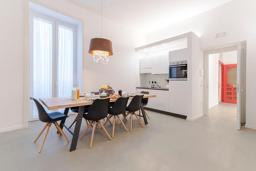 Kuchyňa alebo kuchynka v ubytovaní A Misura Duomo Rooms & Apartment - LS Accommodations
