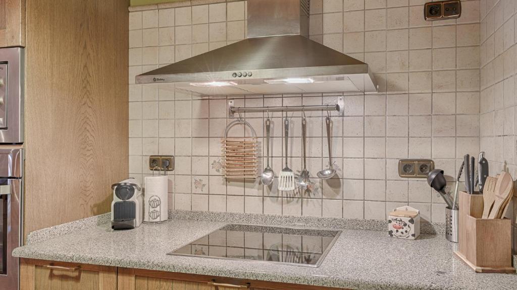 Kuchyň nebo kuchyňský kout v ubytování Casa Irissa