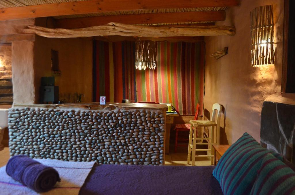 Postel nebo postele na pokoji v ubytování Ckuri Atacama