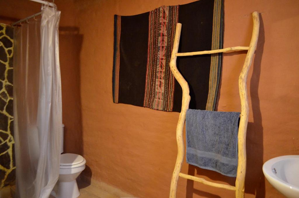 Koupelna v ubytování Ckuri Atacama