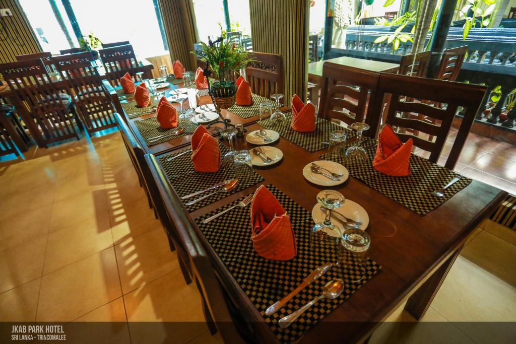 Restaurace v ubytování JKAB Park Hotel