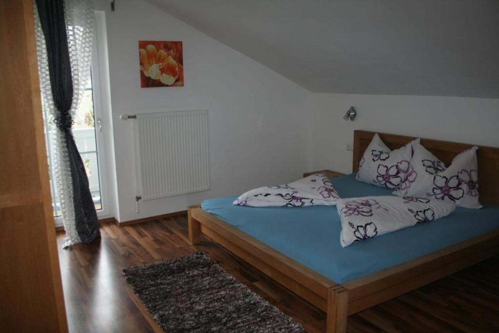 Postel nebo postele na pokoji v ubytování Haus Emily