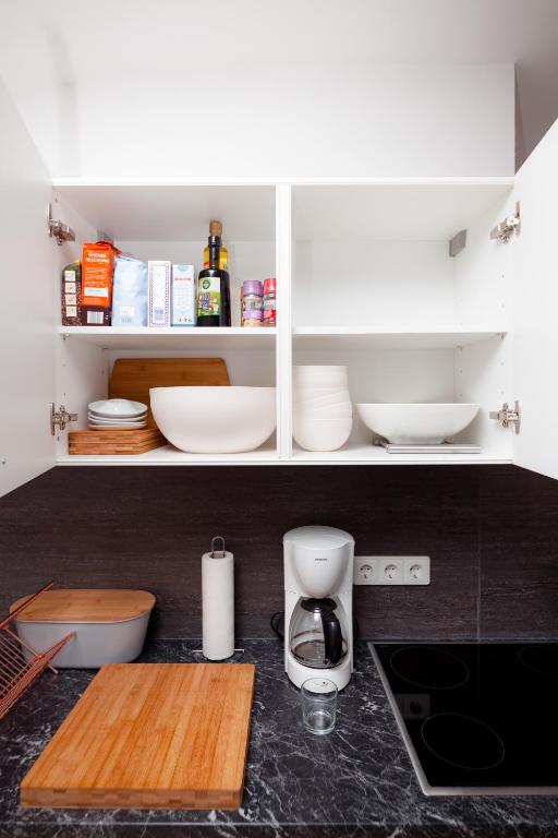 Kuchyňa alebo kuchynka v ubytovaní Apartment Bergkristall