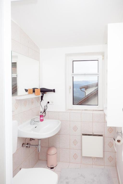 Kúpeľňa v ubytovaní Apartment Bergkristall