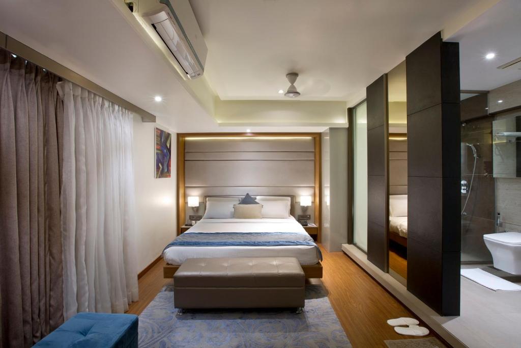 Katil atau katil-katil dalam bilik di Hotel Planet Residency