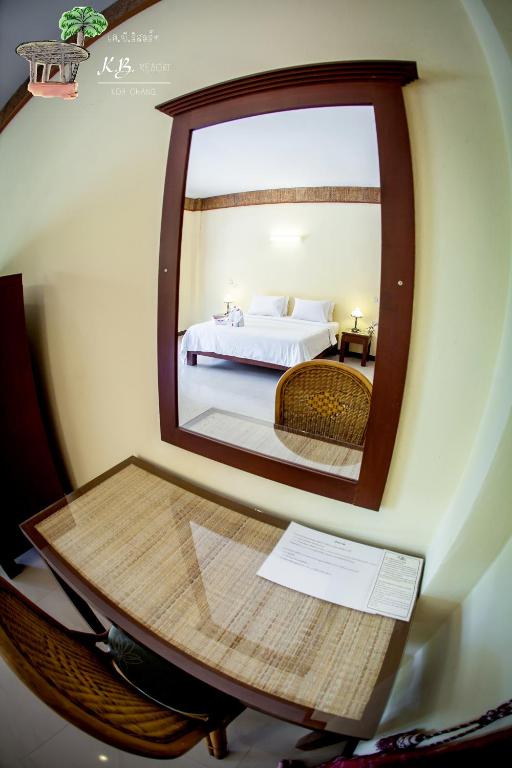 Postel nebo postele na pokoji v ubytování K.B. Resort