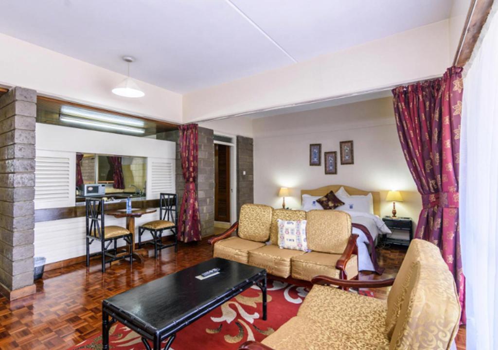 Posezení v ubytování Chester Hotel and Suites Nairobi, City Centre CBD