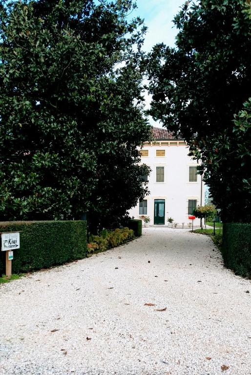 Zahrada ubytování B&B Kiwi