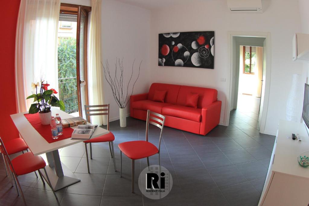 Część wypoczynkowa w obiekcie Residenze Italia