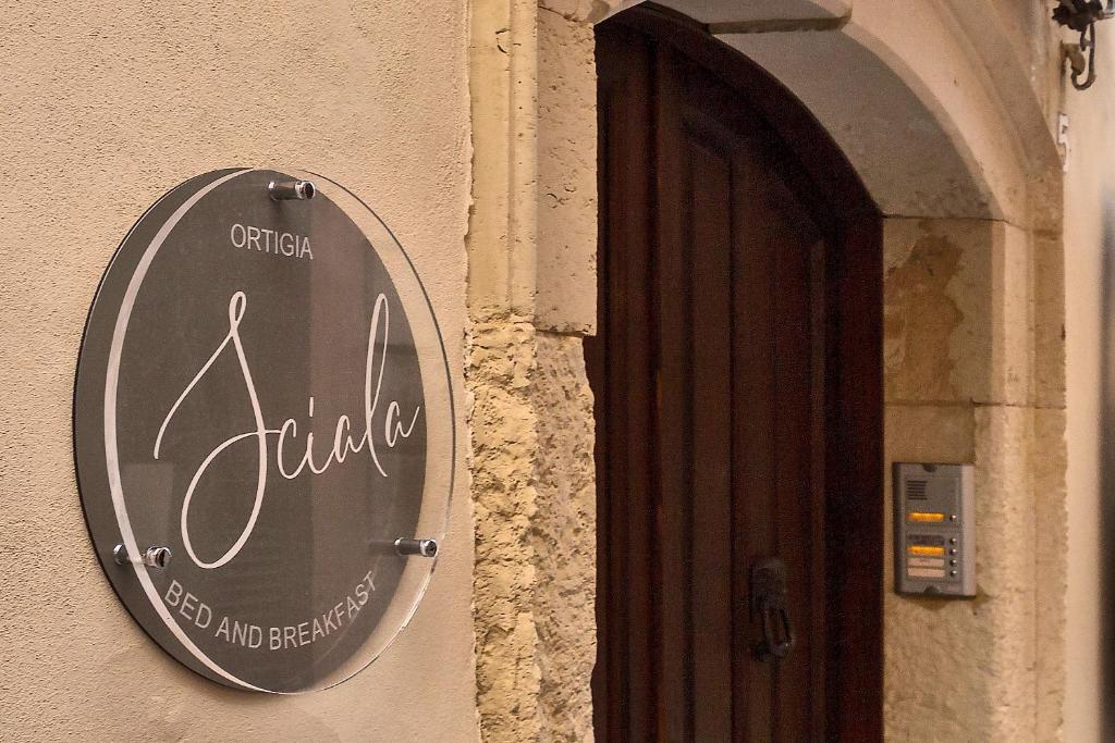 Certifikát, hodnocení, plakát nebo jiný dokument vystavený v ubytování Sciala Ortigia B&B