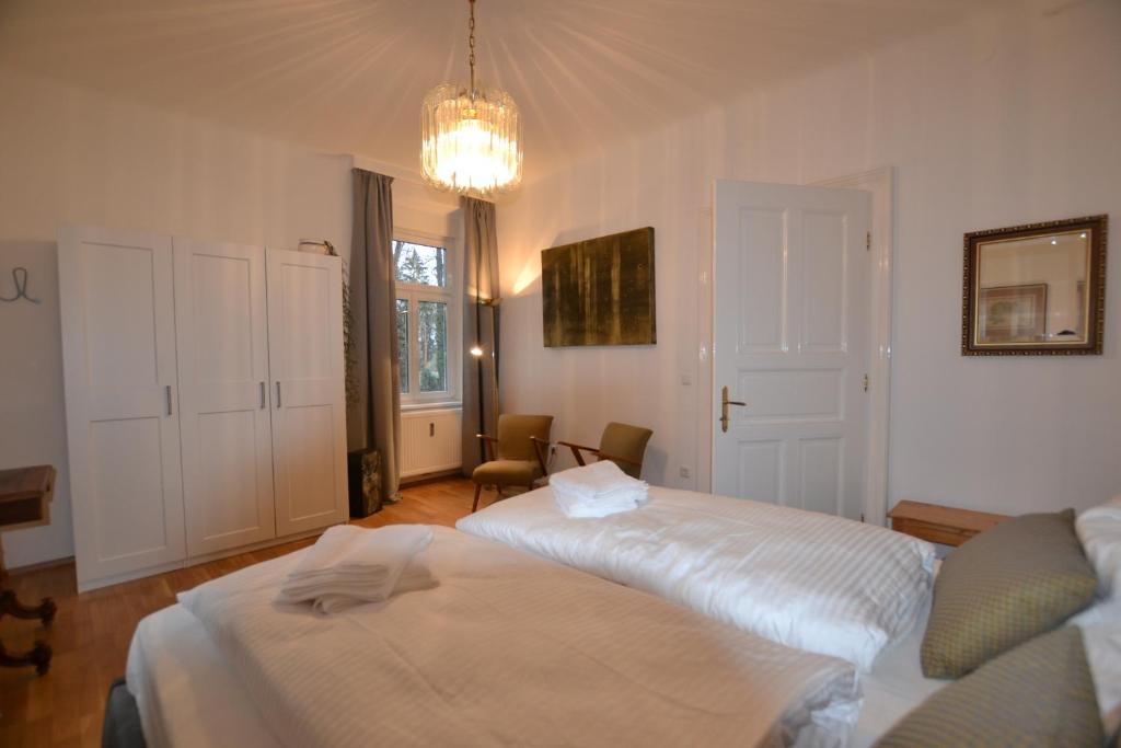 Katil atau katil-katil dalam bilik di Apartment Graz-Ulrichsbrunn, free parking