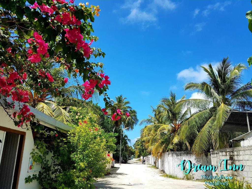 Zahrada ubytování Dream Inn Sun Beach Hotel Maldives