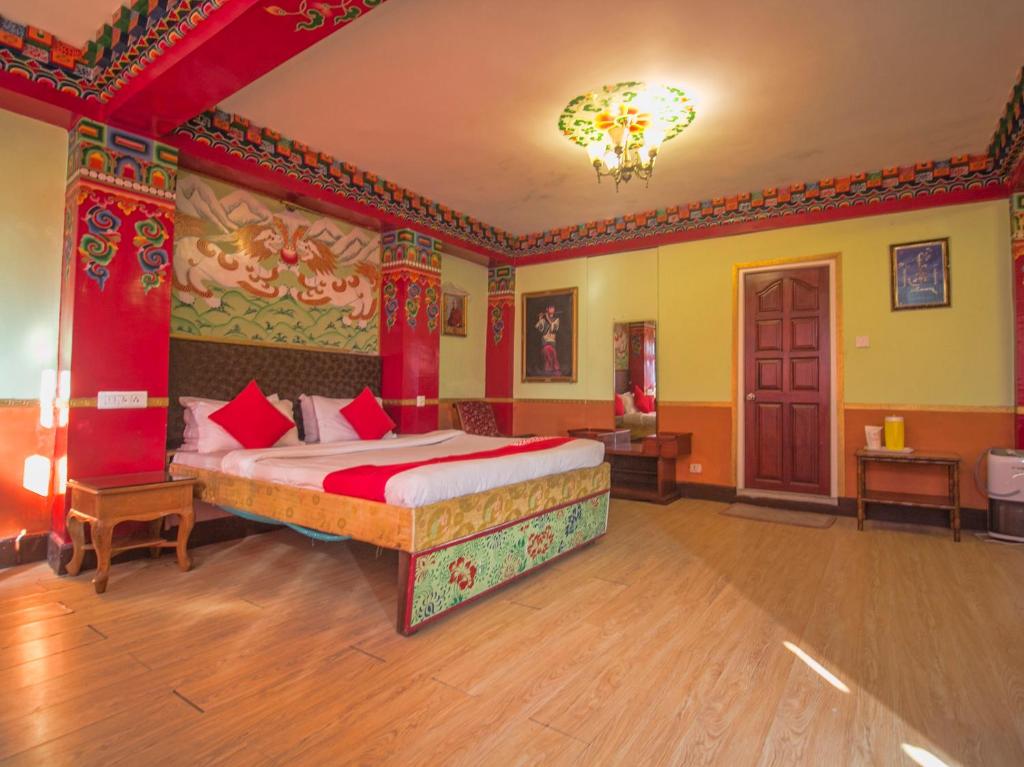 Postel nebo postele na pokoji v ubytování hotel Seven Seventeen